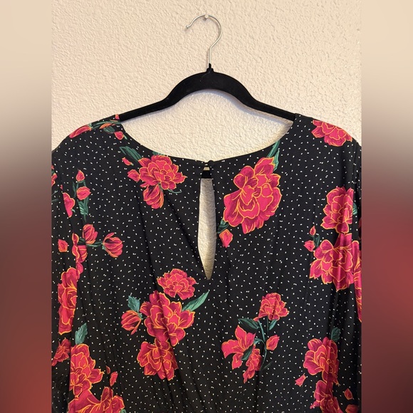 NWT TORRID Tea Length Stretch Challis Sweetheart A-line Dress - Picture 6 of 7